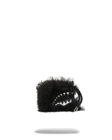 FUR CRAY BLACK WALLET