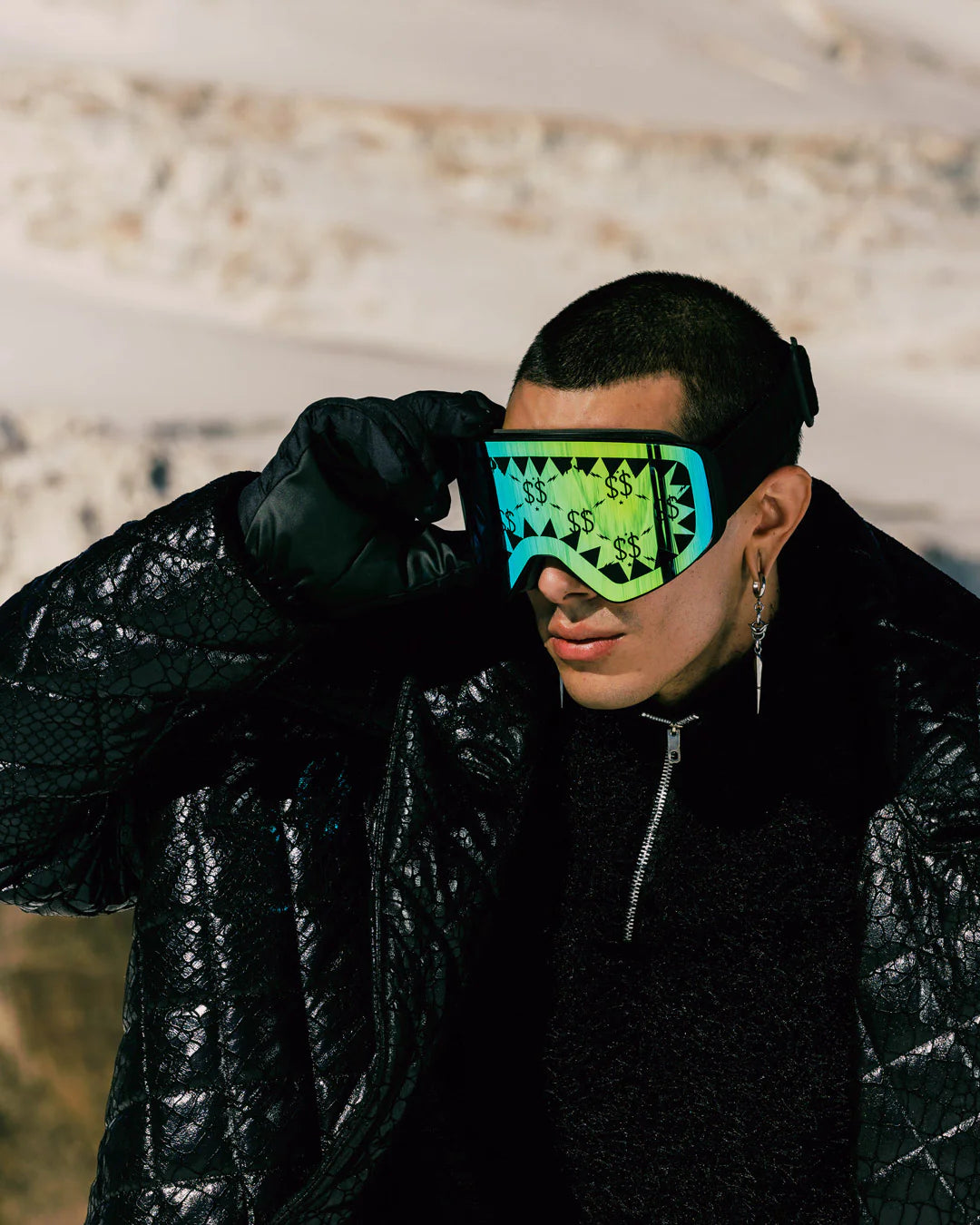GRAFFITI SKI GOGGLES SET