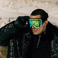 GRAFFITI SKI GOGGLES SET