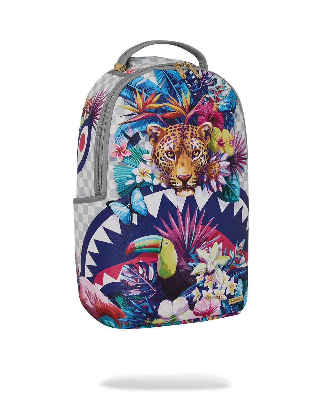 CREAM FLOWERING JUNGLE SHARK DLXSV BACKPACK
