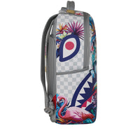 CREAM FLOWERING JUNGLE SHARK DLXSV BACKPACK