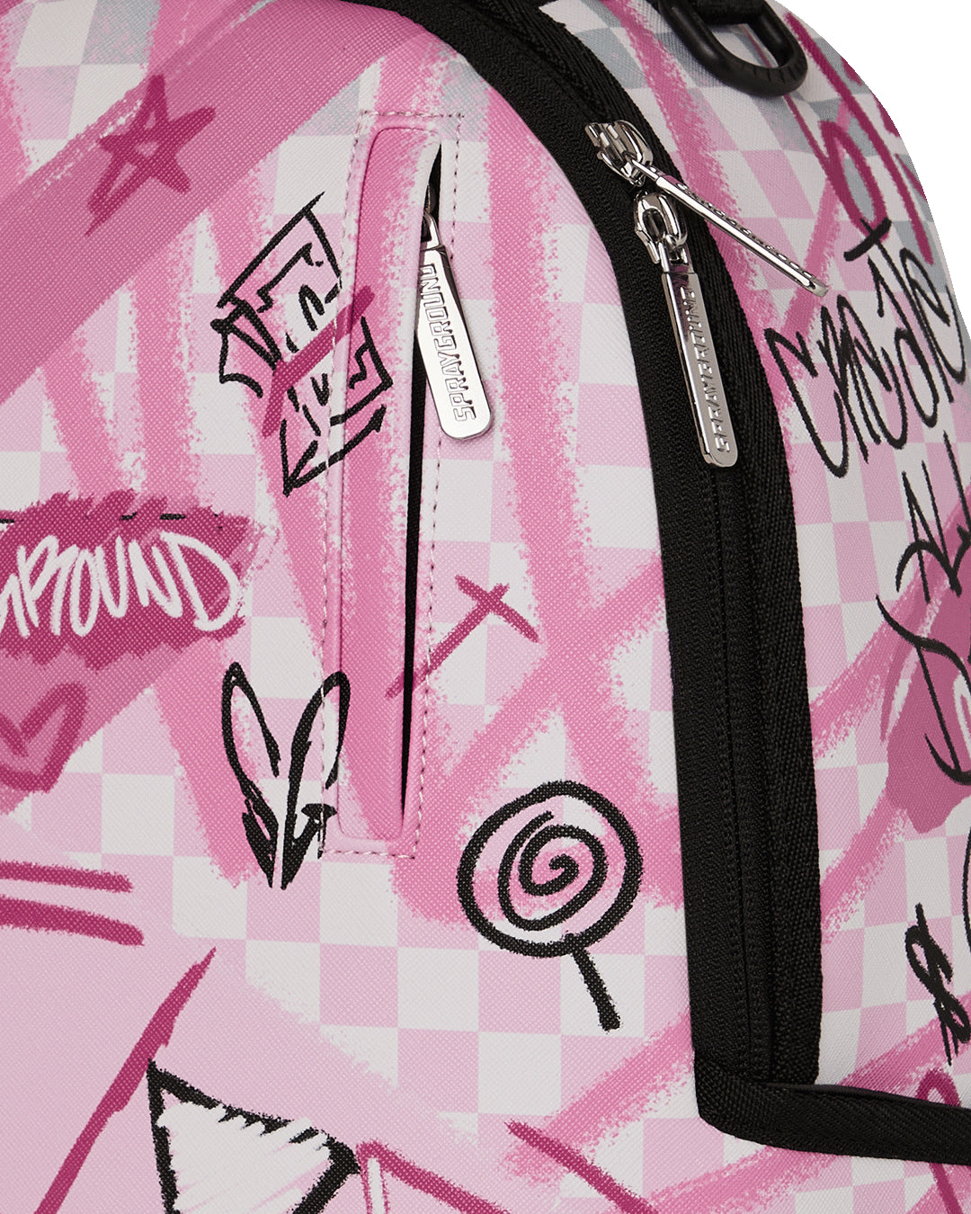 PINK SMOKE CHECK DLXSV BACKPACK