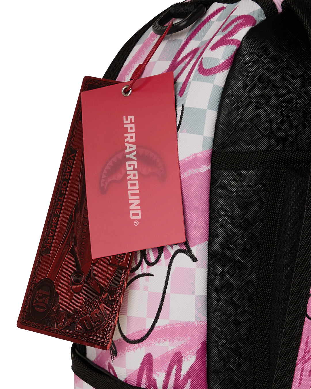 PINK SMOKE CHECK DLXSV BACKPACK