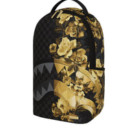 GOLD FLORAL REMIX DLXSV BACKPACK