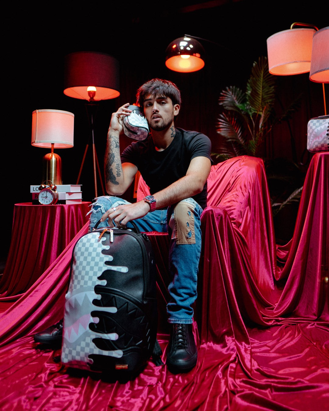 CREAM CHECK UNFINISHED SHARK DLXSV BACKPACK