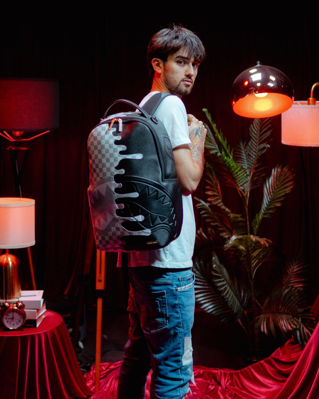 CREAM CHECK UNFINISHED SHARK DLXSV BACKPACK