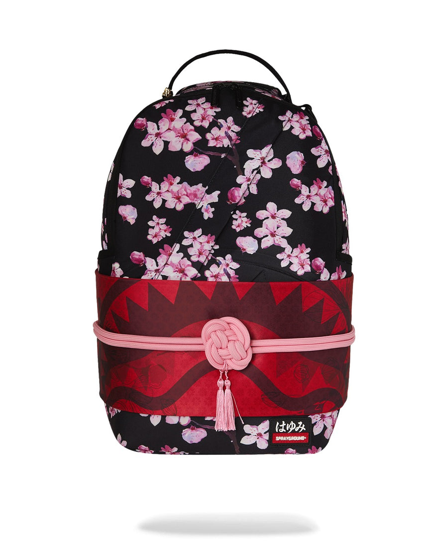 【高品質】ラムスキン　桜カラー　キルティングリュック　VIPノベルティー Sprayground SAKURA KIMONO DLXS BACKPACK