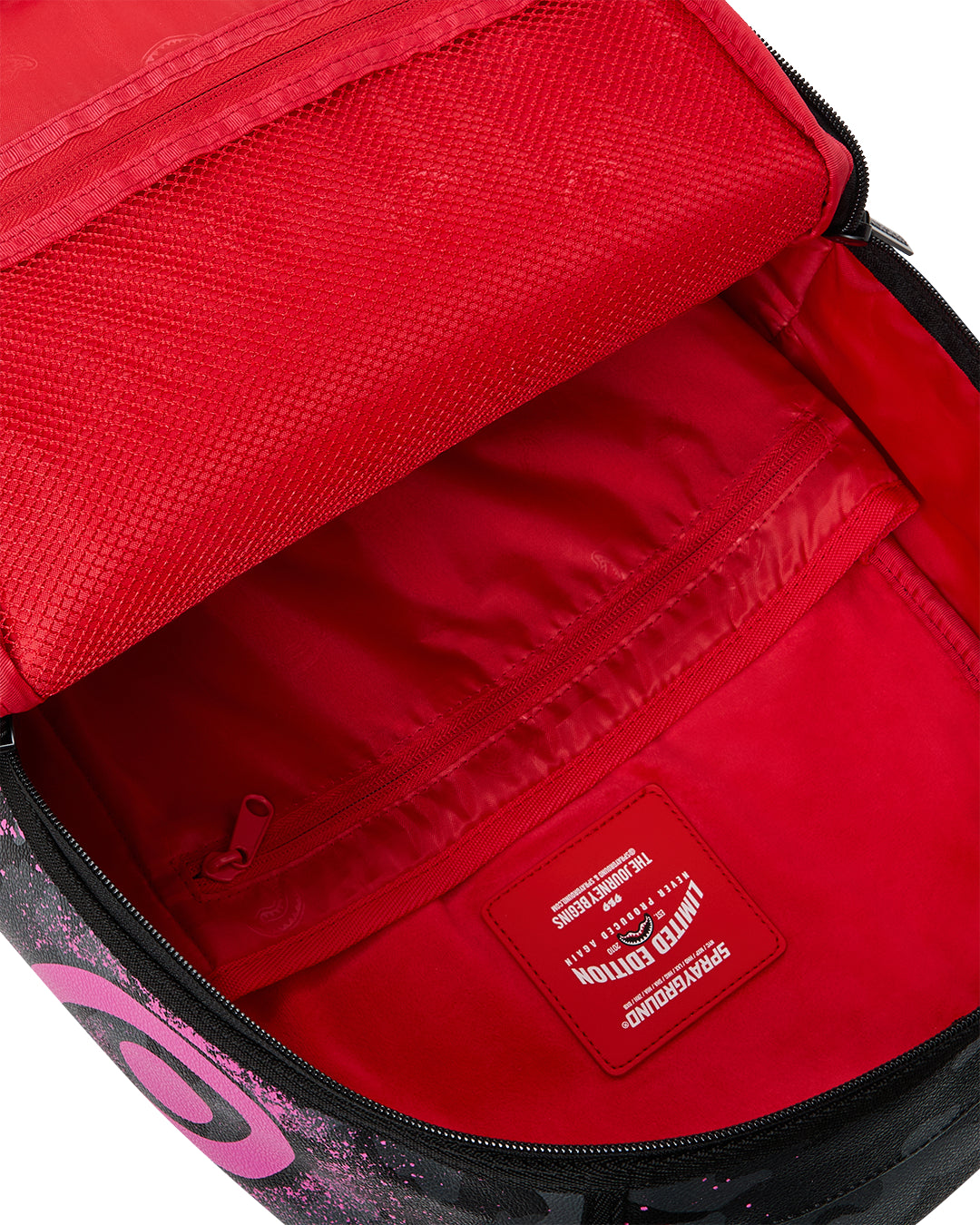 PEANUTS SNOOPY PINK STENCIL DLXSV BACKPACK