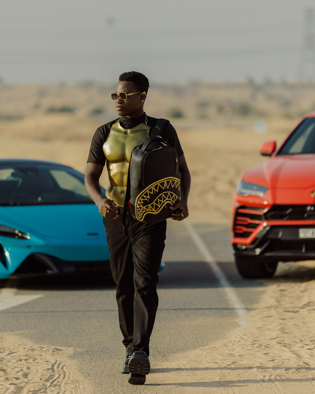 THAT GOLD DRIP DLXSV BACKPACK