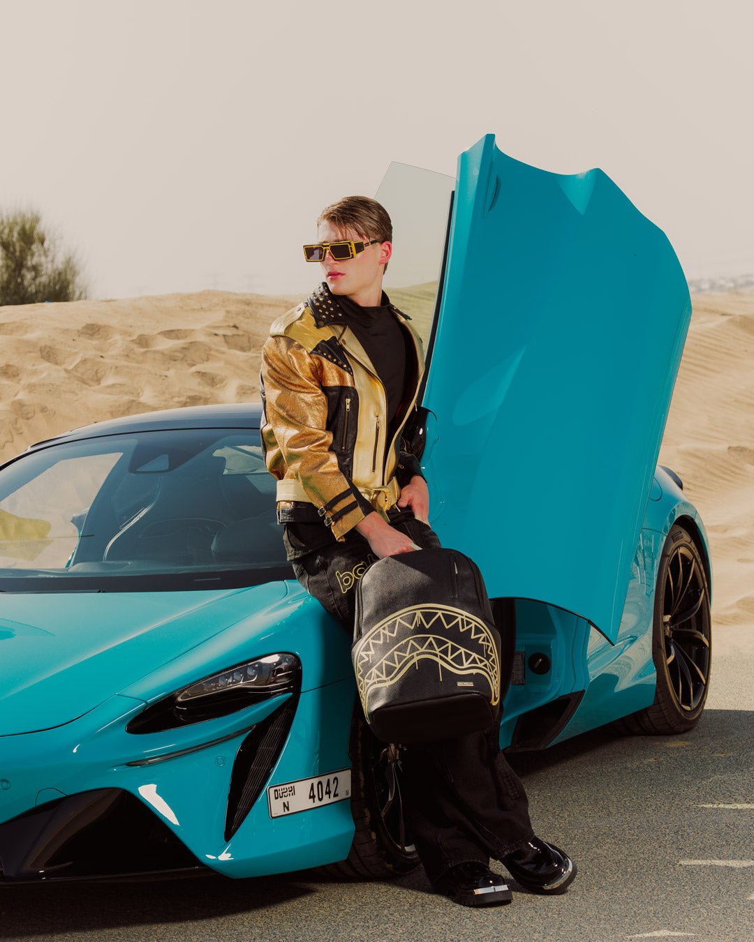 THAT GOLD DRIP DLXSV BACKPACK