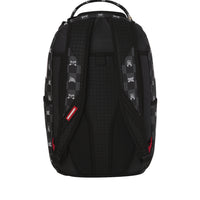 GRAY PEEKING CHARACTER CHECK DLXSV BACKPACK