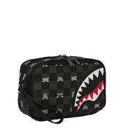 GRAY PEEKING CHARACTER CHECK TOILETRY BRICK
