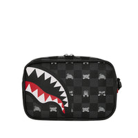 GRAY PEEKING CHARACTER CHECK TOILETRY BRICK