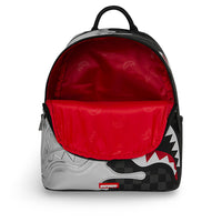 SILVER SIDE DRIP BLACK CHECK SAVAGE BACKPACK