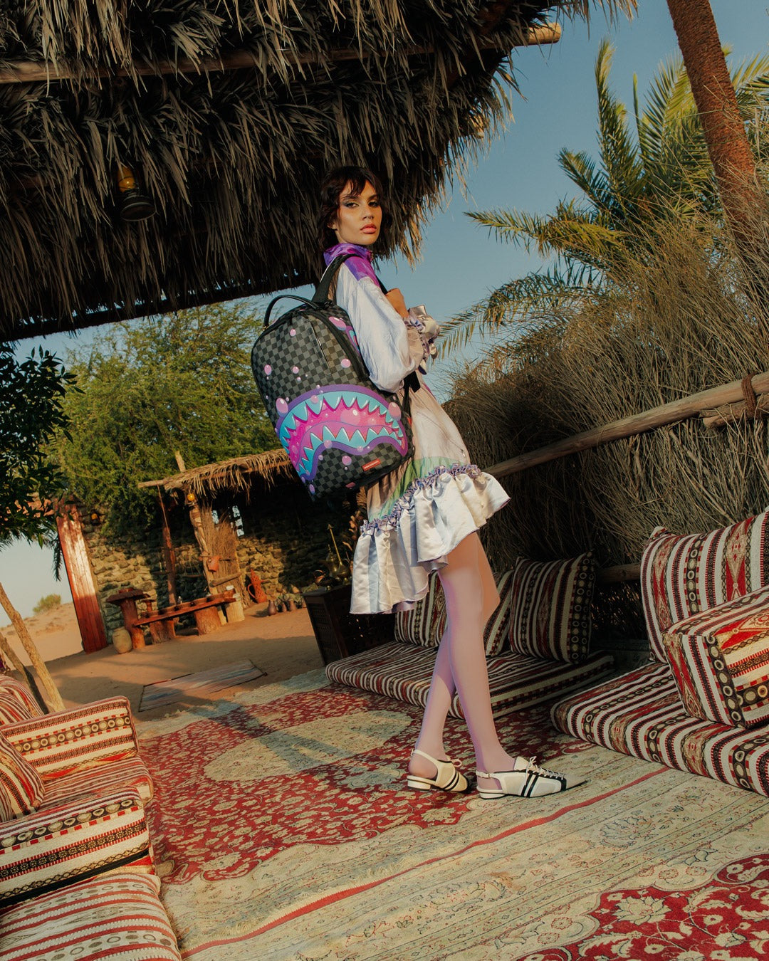 PURPLE SLIME TAKEOVER DLXSV BACKPACK