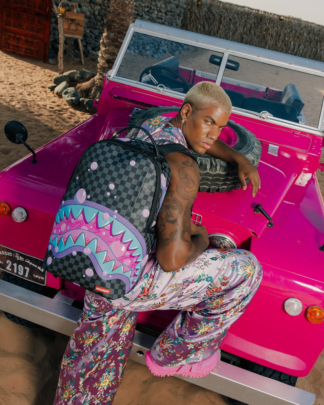 PURPLE SLIME TAKEOVER DLXSV BACKPACK