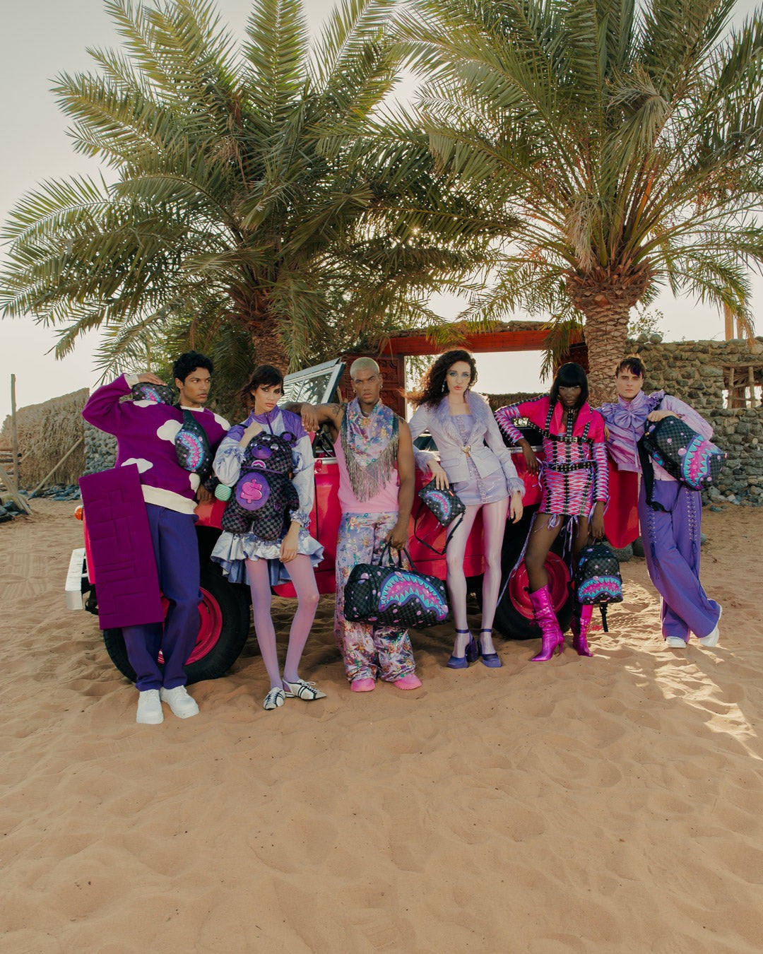 PURPLE SLIME TAKEOVER DLXSV BACKPACK