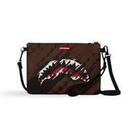 SMEARED GRUNGE CROSSBODY POUCHETTE
