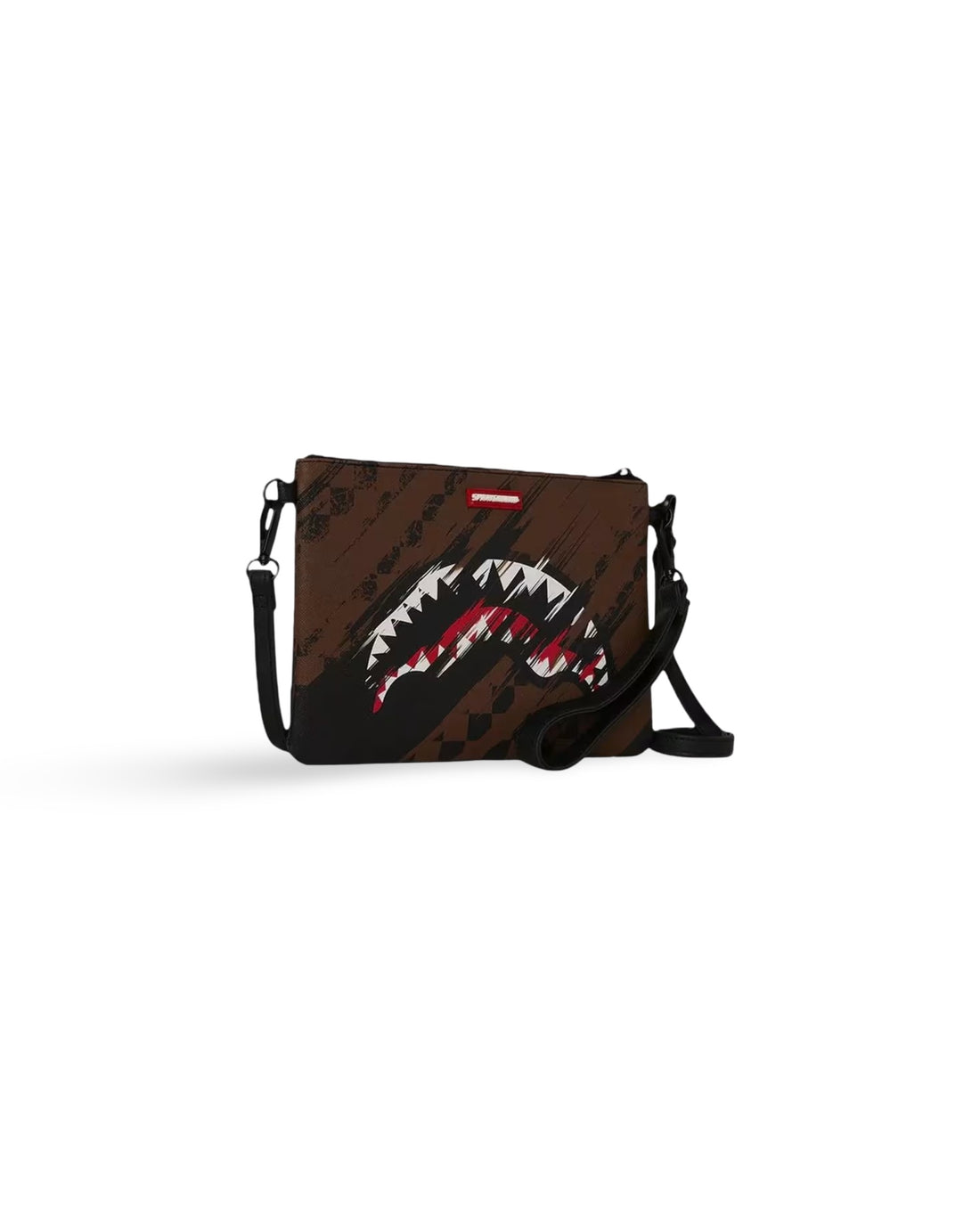 SMEARED GRUNGE CROSSBODY POUCHETTE