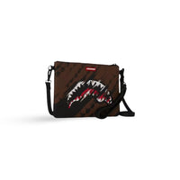 SMEARED GRUNGE CROSSBODY POUCHETTE