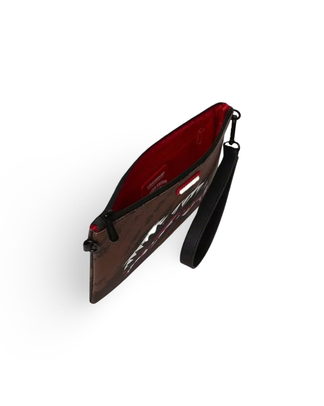 SMEARED GRUNGE CROSSBODY POUCHETTE