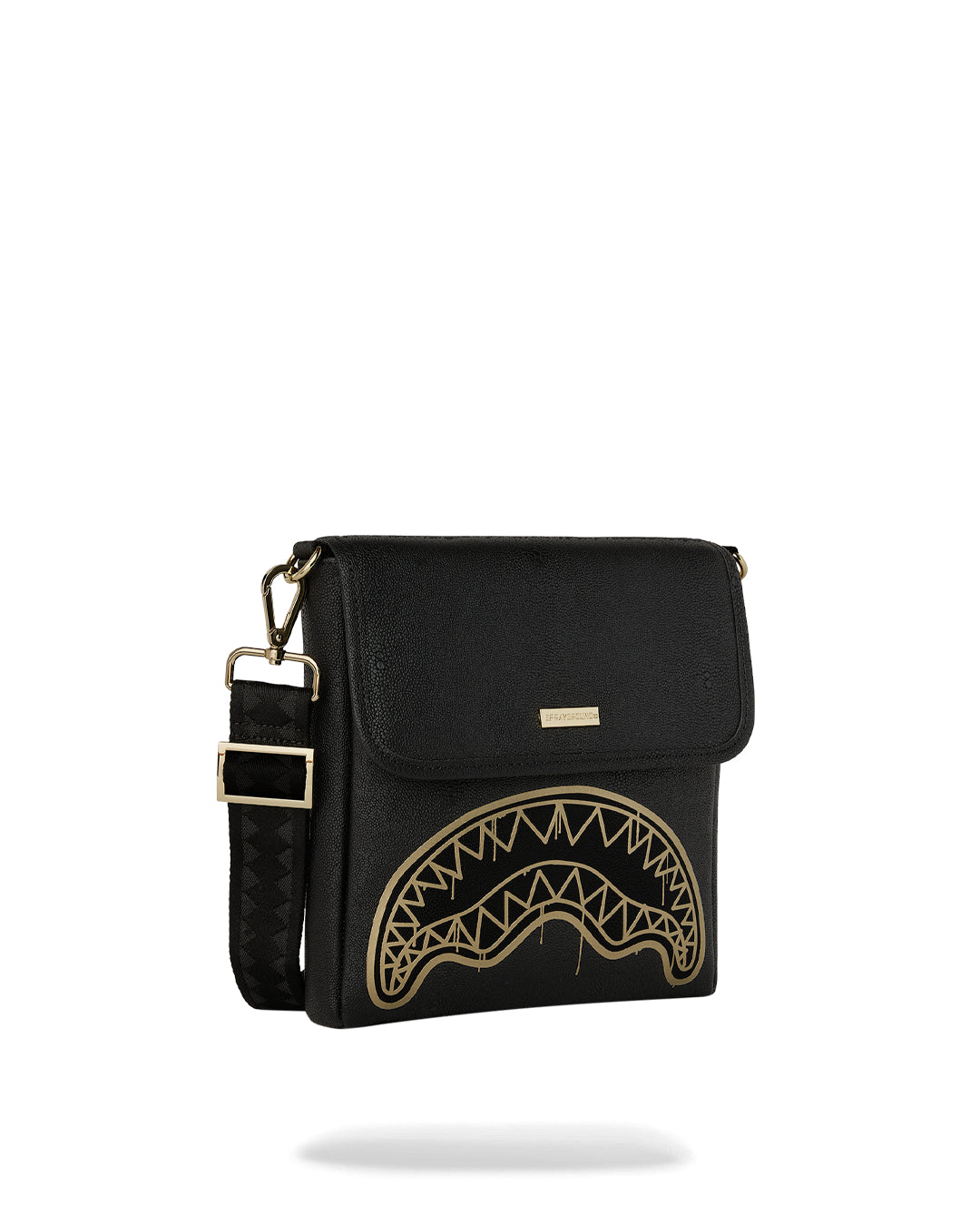 THAT GOLD DRAP MESSENGER SLING