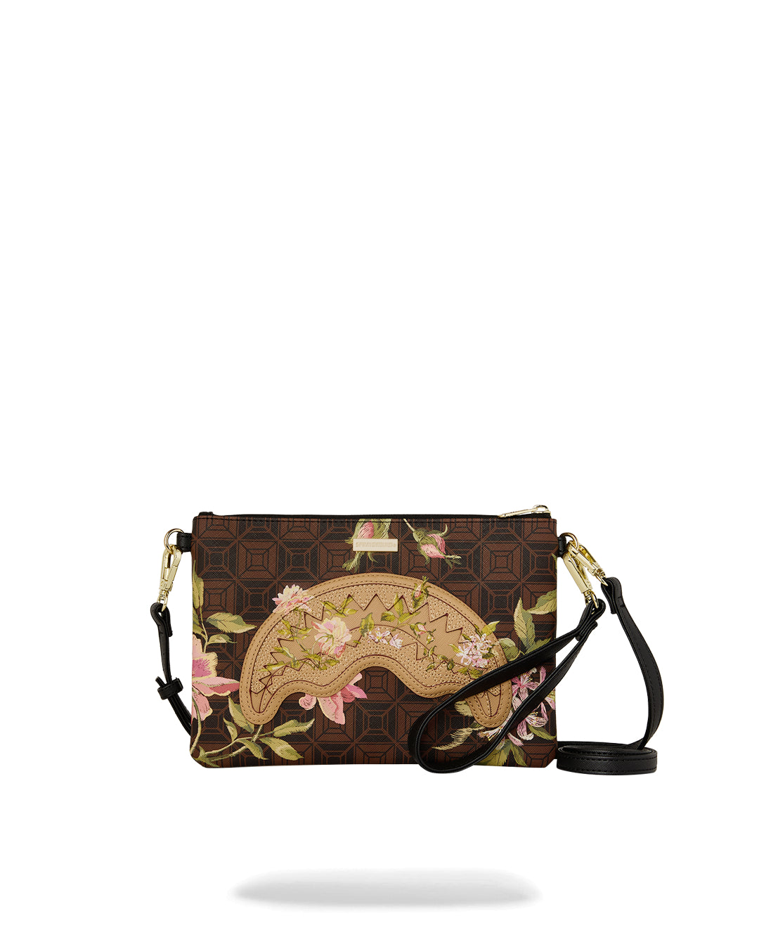 AI HENNY FLORAL CROSSBODY POUCHETTE