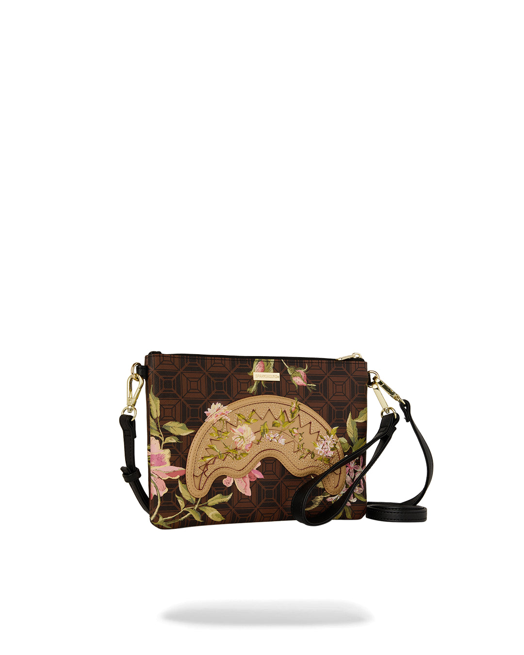 AI HENNY FLORAL CROSSBODY POUCHETTE