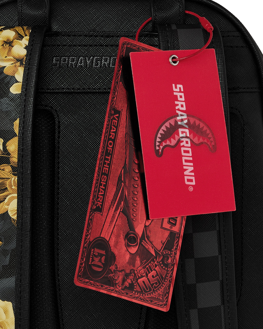 GOLD FLORAL REMIX SAVAGE BACKPACK