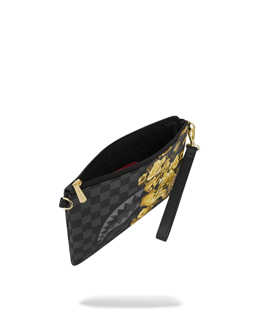 GOLD FLORAL REMIX CROSSBODY POUCHETTE