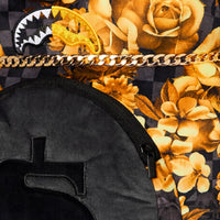 GOLD FLORAL REMIX MONEYBEAR BACKPACK