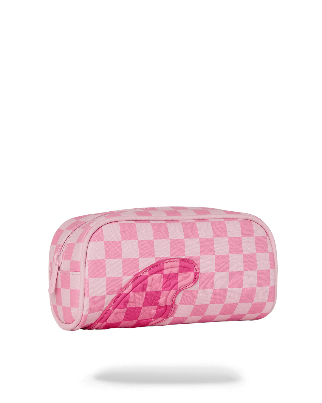 PINK SIP PATCH  PENCIL POUCH