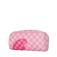 PINK SIP PATCH  PENCIL POUCH