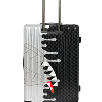 SILVER SIDE DRIP BLACK CHECK LARGE HARD LUGGAGE