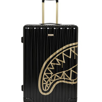 THAT GOLD DRAP LARGE HARD LUGGAGE