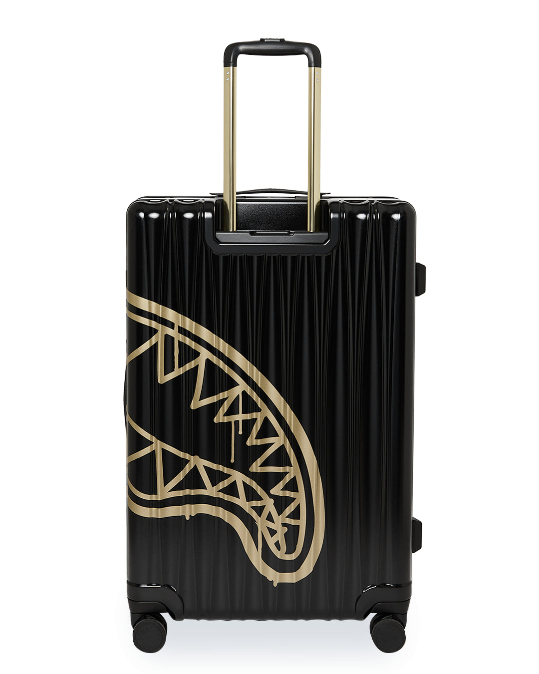 THAT GOLD DRAP LARGE HARD LUGGAGE