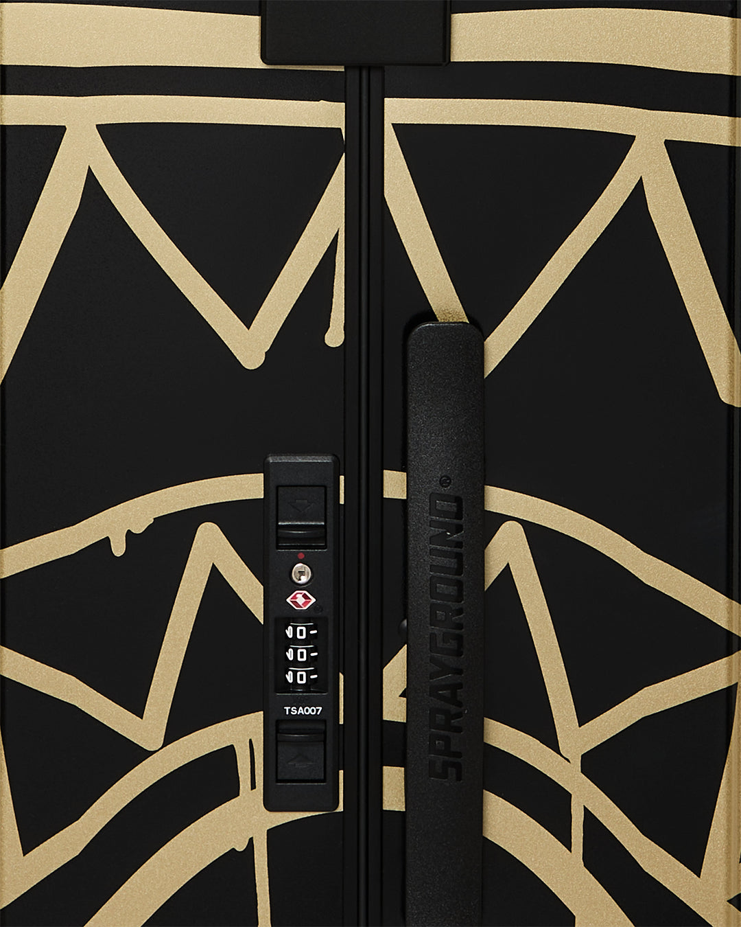 THAT GOLD DRAP LARGE HARD LUGGAGE