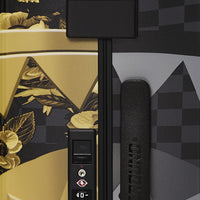 GOLD FLORAL RMX CARRY-ON HARD LUGGAGE