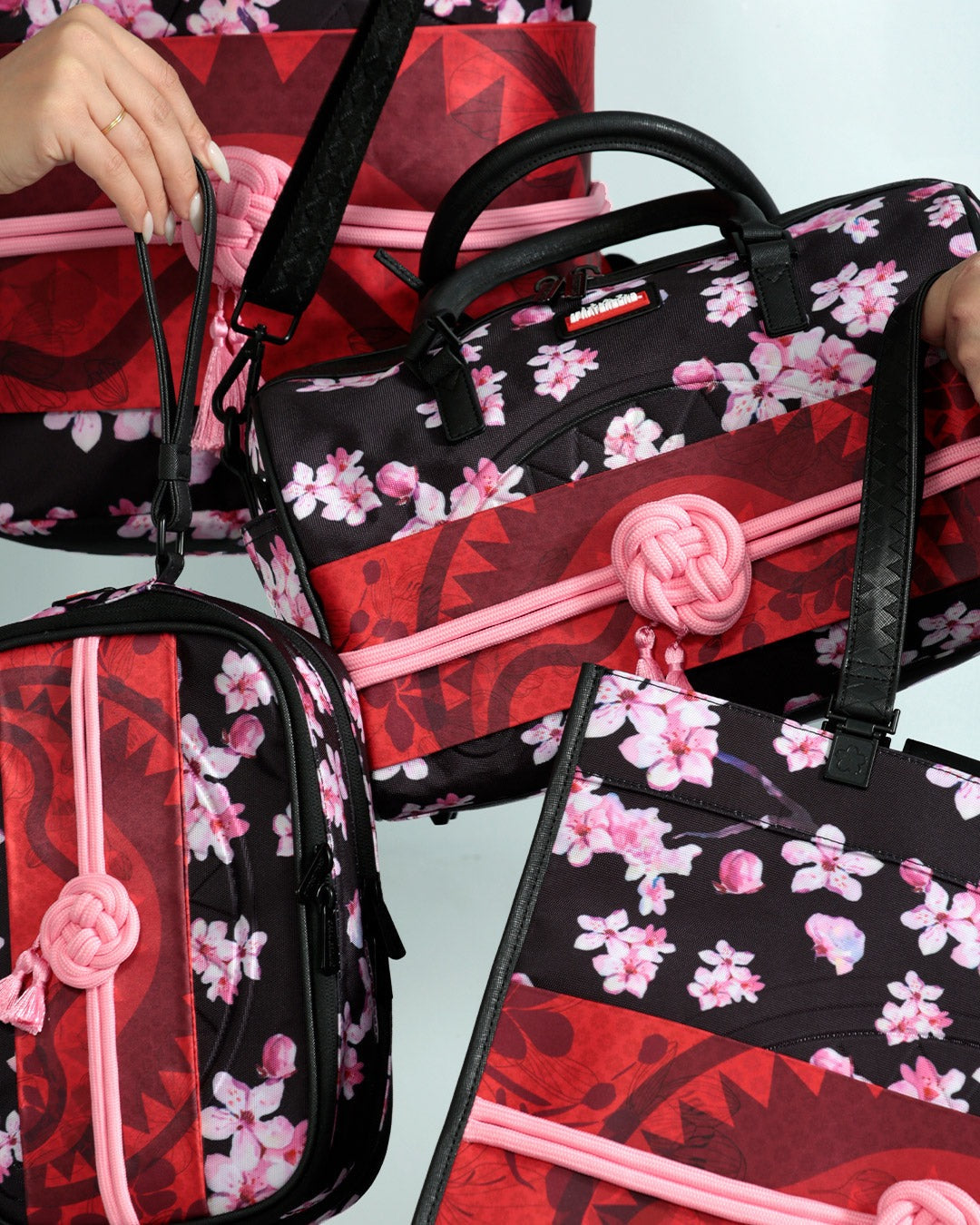 SAKURA KIMONO MINI DUFFLE