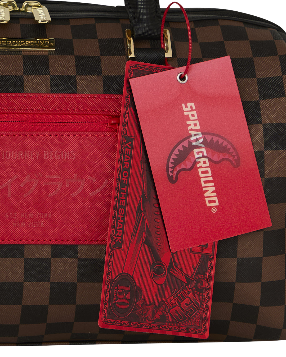 RED REDEMPTION MINI DUFFLE