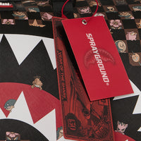 PEEKING CHARACTERS REMIX LARGE DUFFLE