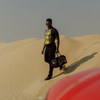 THAT GOLD DRAP DUFFLE