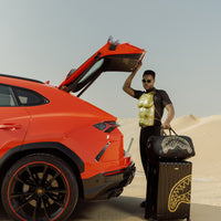 THAT GOLD DRAP DUFFLE