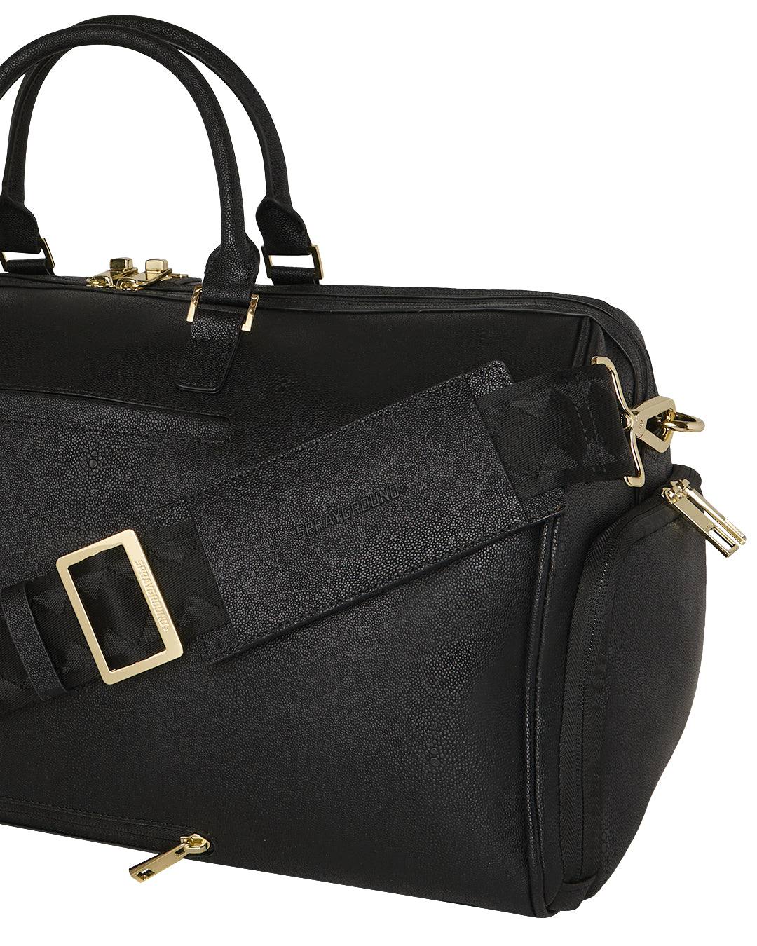 THAT GOLD DRAP DUFFLE