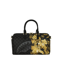 GOLD FLORAL REMIX MINI DUFFLE