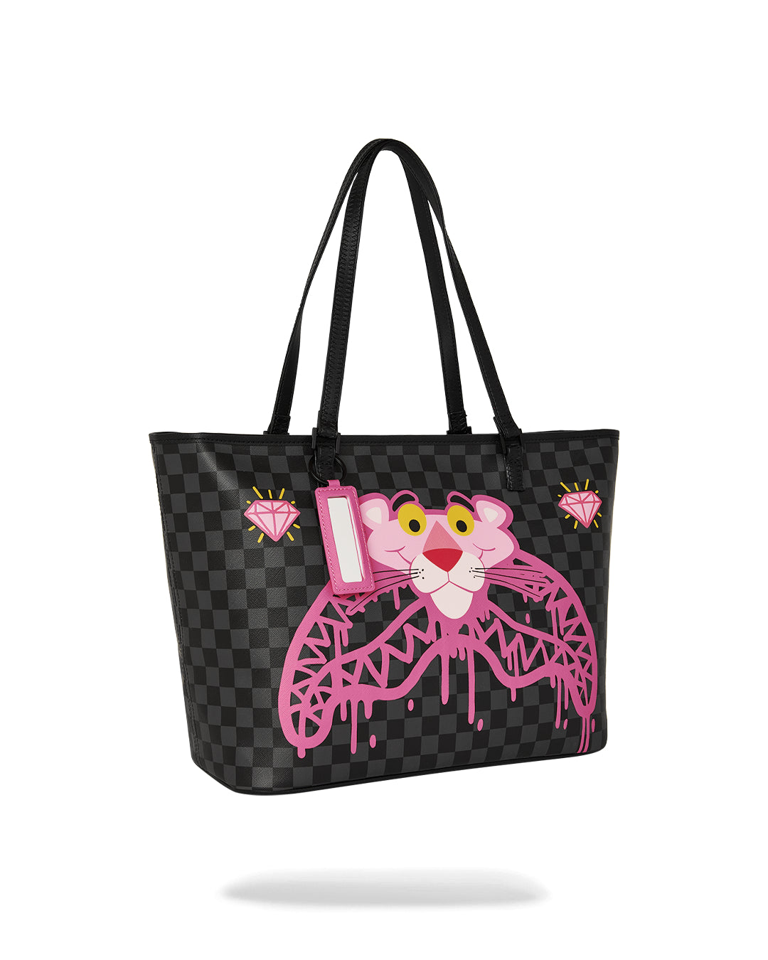 PINK PANTHER DRIPPY DIAMONDS TOTE