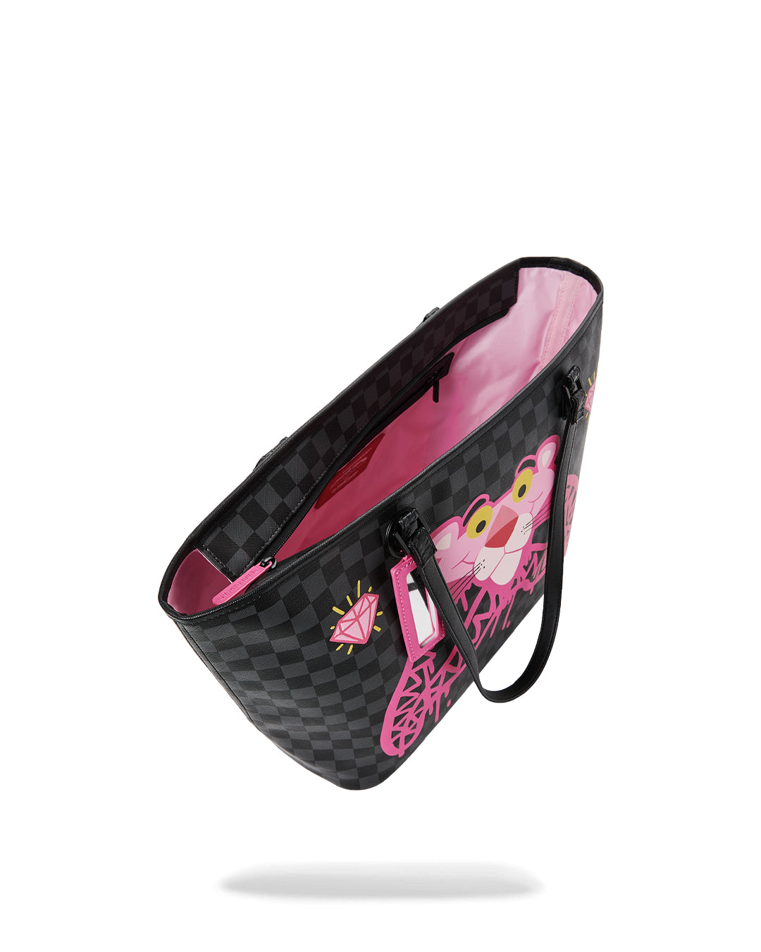 PINK PANTHER DRIPPY DIAMONDS TOTE