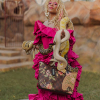 AI HENNY FLORAL TOTE