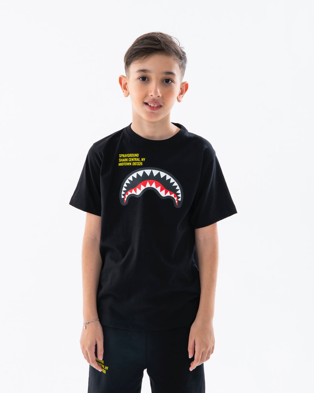 SHARK BASIC REG T-SHIRT BLK
