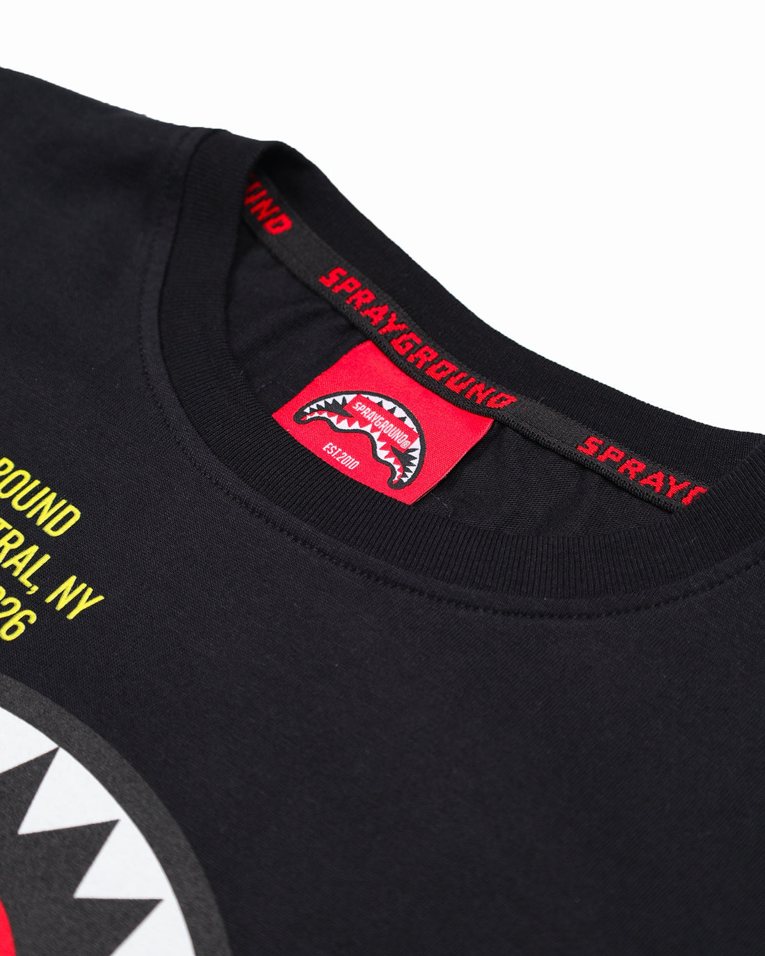 SHARK BASIC REG T-SHIRT BLK